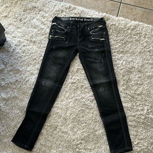 Rock Revival black washed jeans never wore.